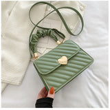 Chic Black Quilted Handbag