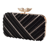 Pearl Embellished Clutch Bag