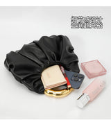 Handbag with Gold Handle