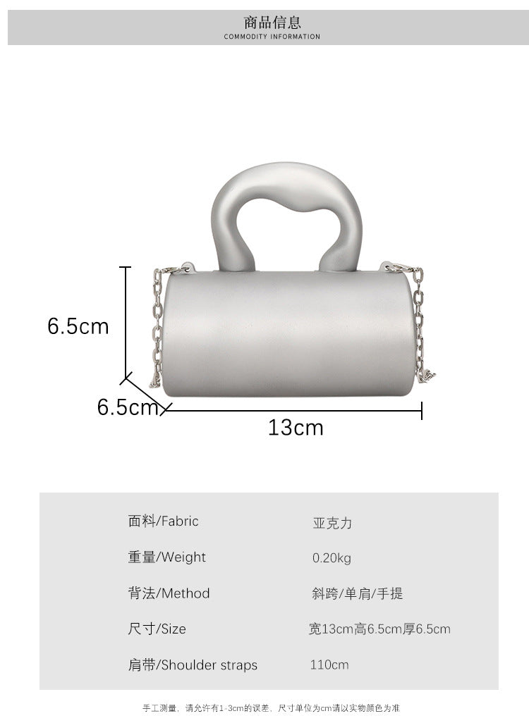 Modern Handbag with Chain Strap