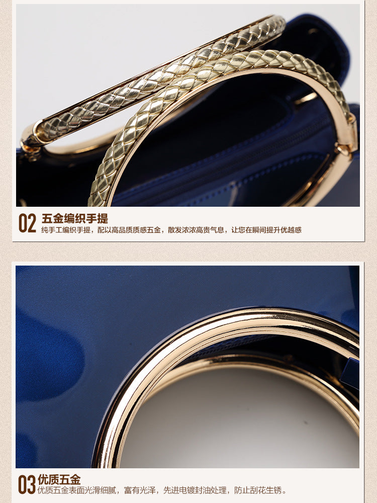 Patent Leather Handbag