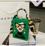 Handbag with Embellishments