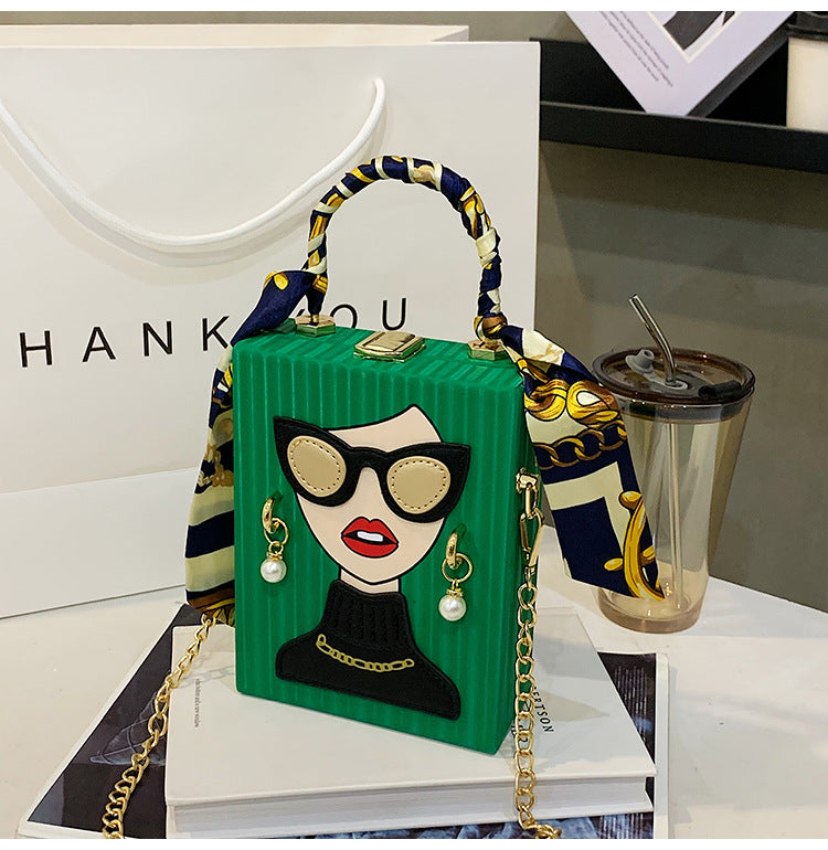 Handbag with Embellishments