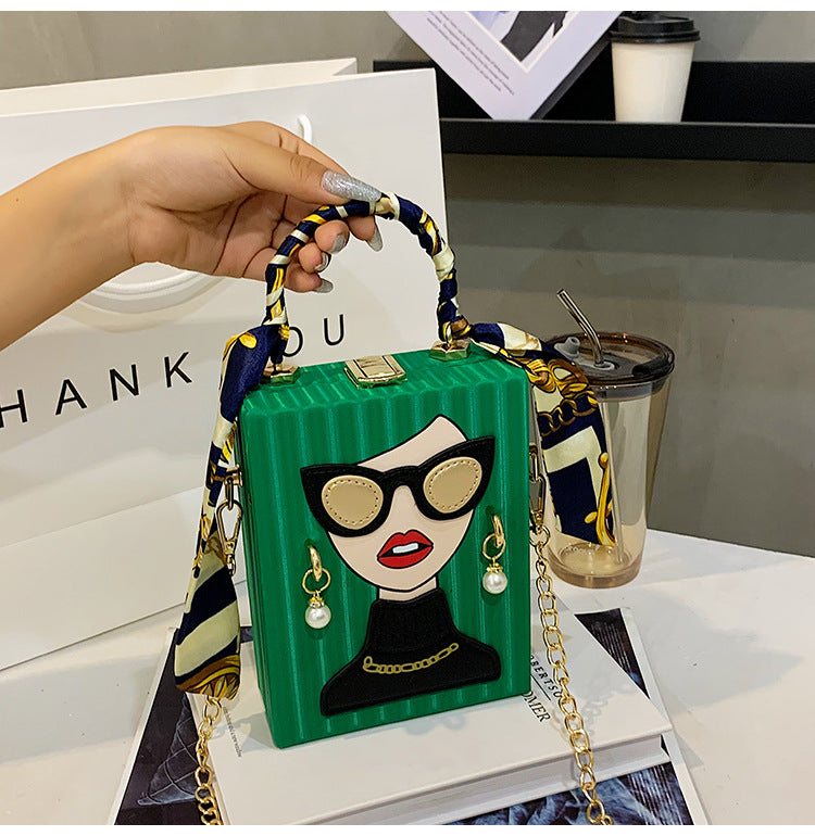 Handbag with Embellishments