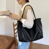 Elegant Faux Leather Tote Bag