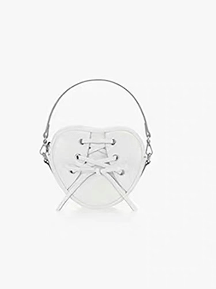 Heart-Shaped Crossbody Bag