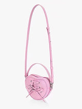 Heart-Shaped Crossbody Bag