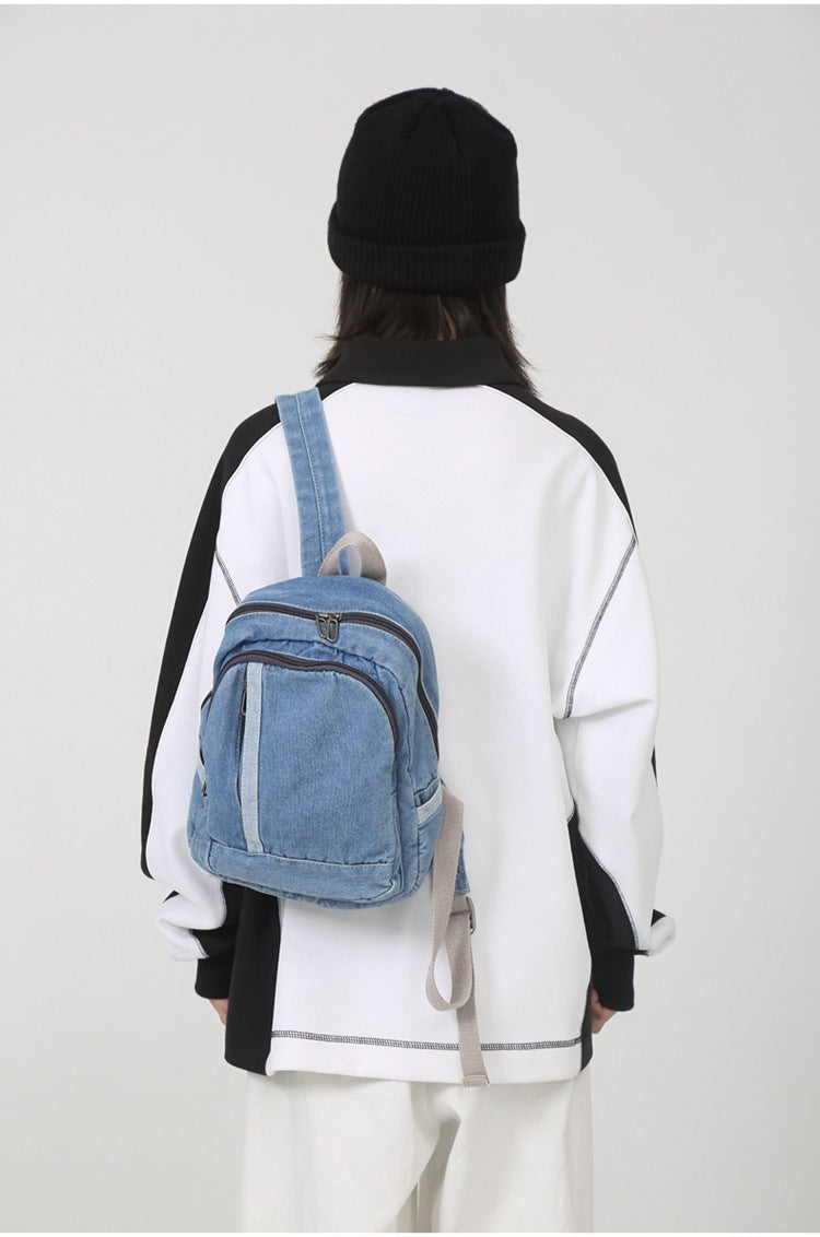 Casual Denim Backpack