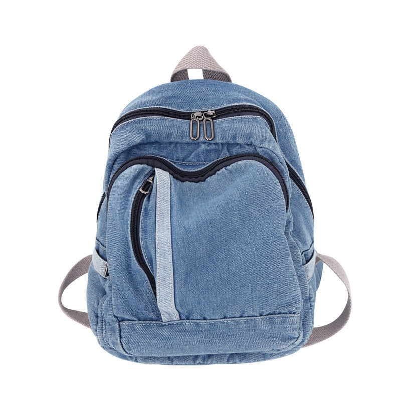 Casual Denim Backpack