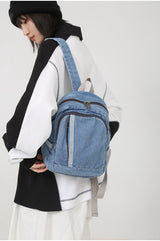 Casual Denim Backpack