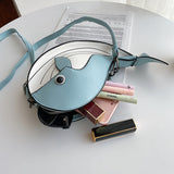 Whale-Shaped Crossbody Bag