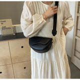 Chic Faux Leather Crossbody Bag