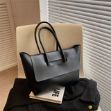 Elegant Faux Leather Tote Bag