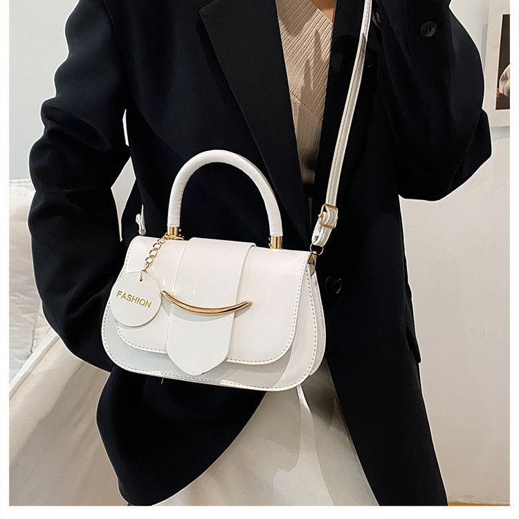 Chic Black Top-Handle Crossbody Bag