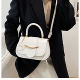 Chic Black Top-Handle Crossbody Bag