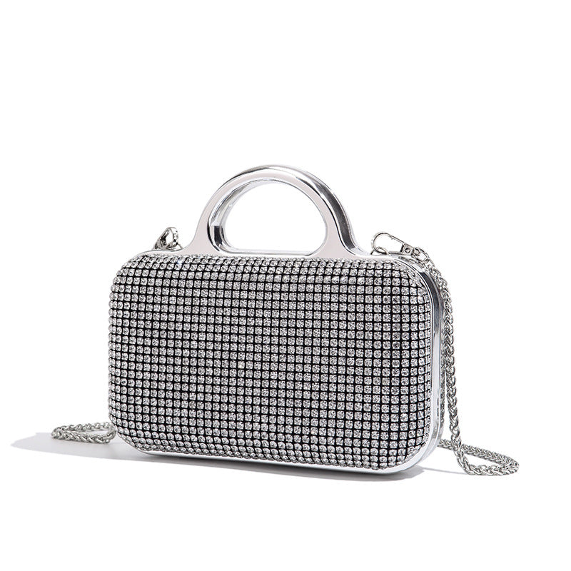 Rhinestone Crystal Clutch Bag