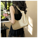 Woven Shoulder Straw Bag for Women