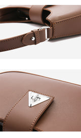 Chic Minimalist Crescent Shoulder Bag