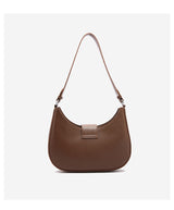 Chic Minimalist Crescent Shoulder Bag
