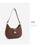 Chic Minimalist Crescent Shoulder Bag