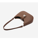 Chic Minimalist Crescent Shoulder Bag