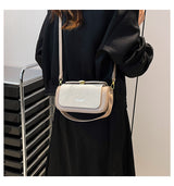 Two-Tone Minimalist Barrel Handbag