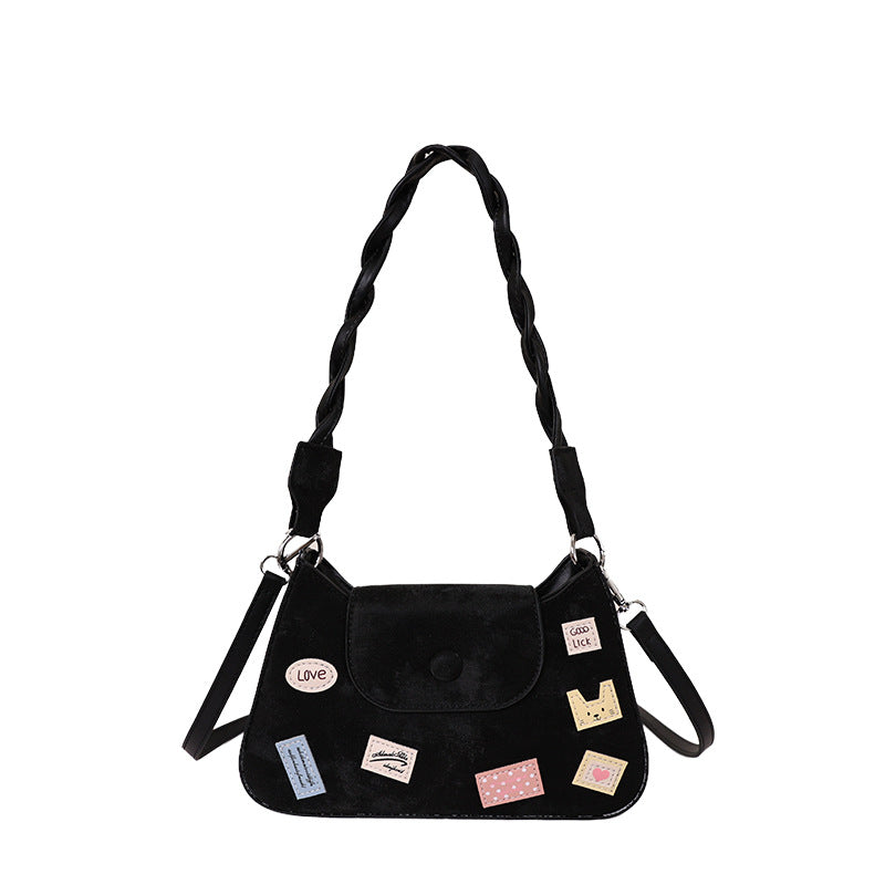 Vintage Patchwork Shoulder Bag