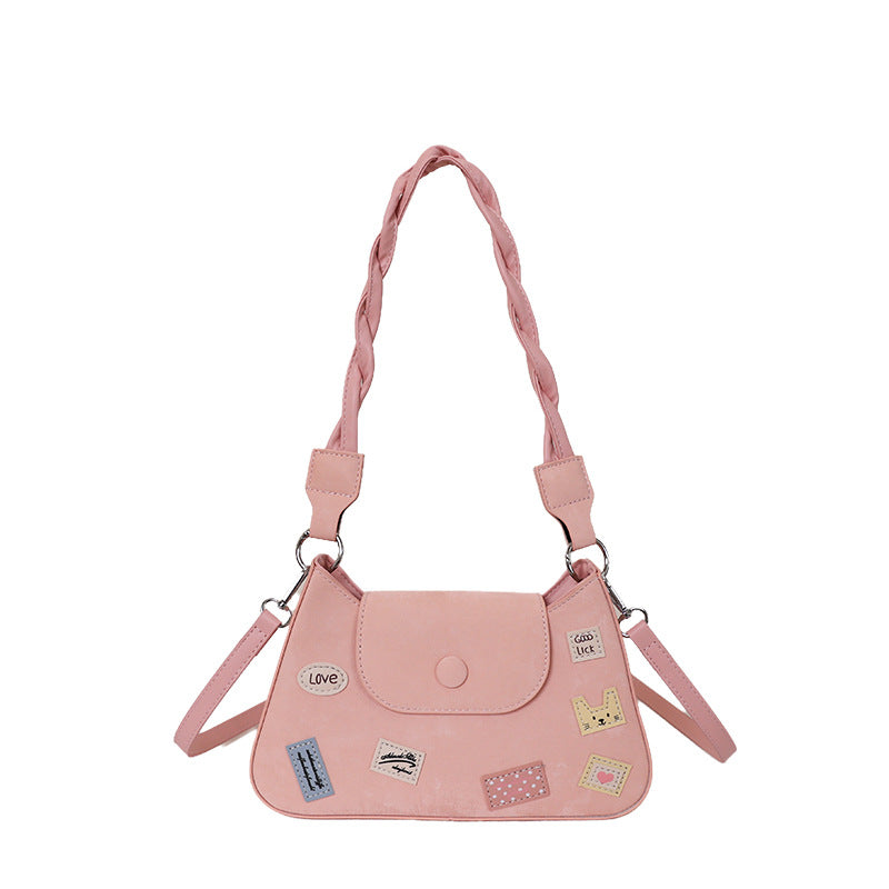Vintage Patchwork Shoulder Bag