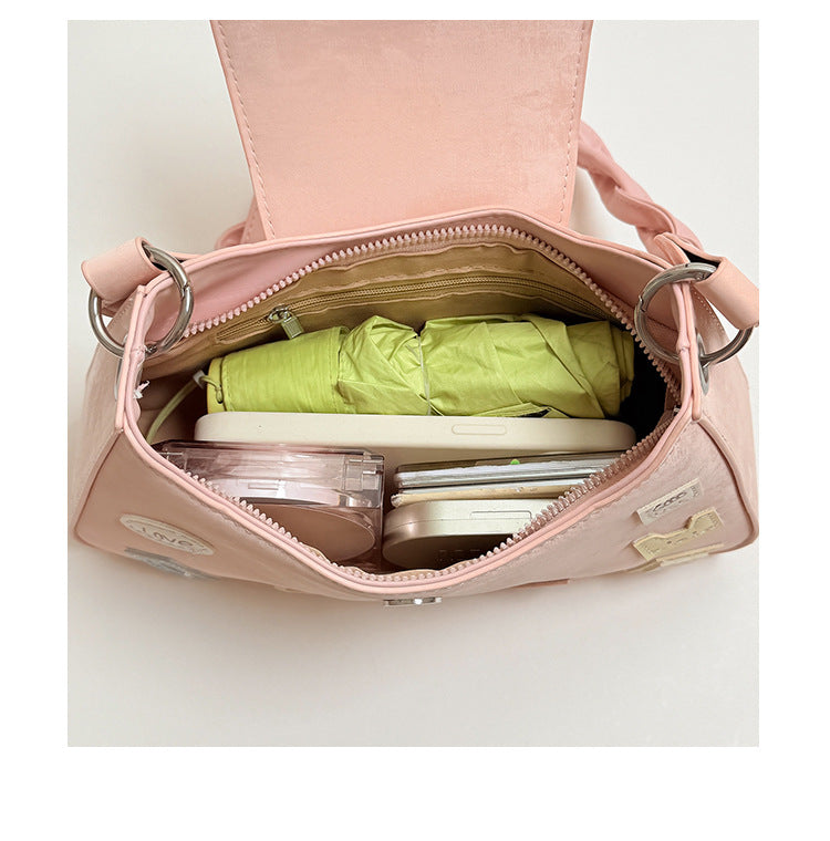 Vintage Patchwork Shoulder Bag