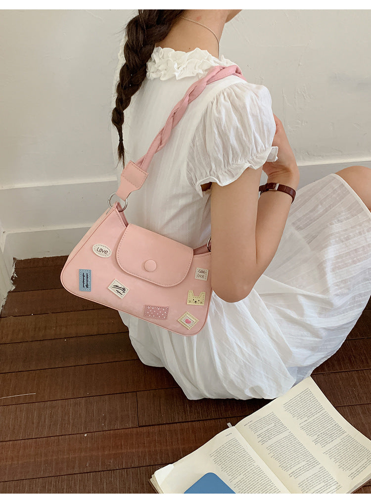 Vintage Patchwork Shoulder Bag