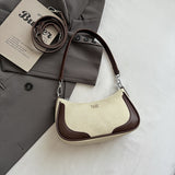 Quilted Silver Heart Chain Bag