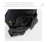 Women's Quilted Chain Strap Shoulder Bag