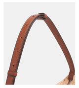 Woven Crochet Shoulder Crossbody Bag
