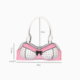 Novelty Bra Shape Shoulder Handbag for Women