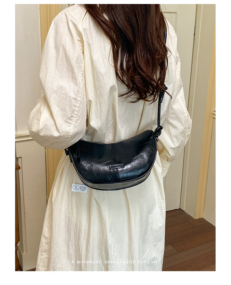 Women's Half Moon Shoulder Bag