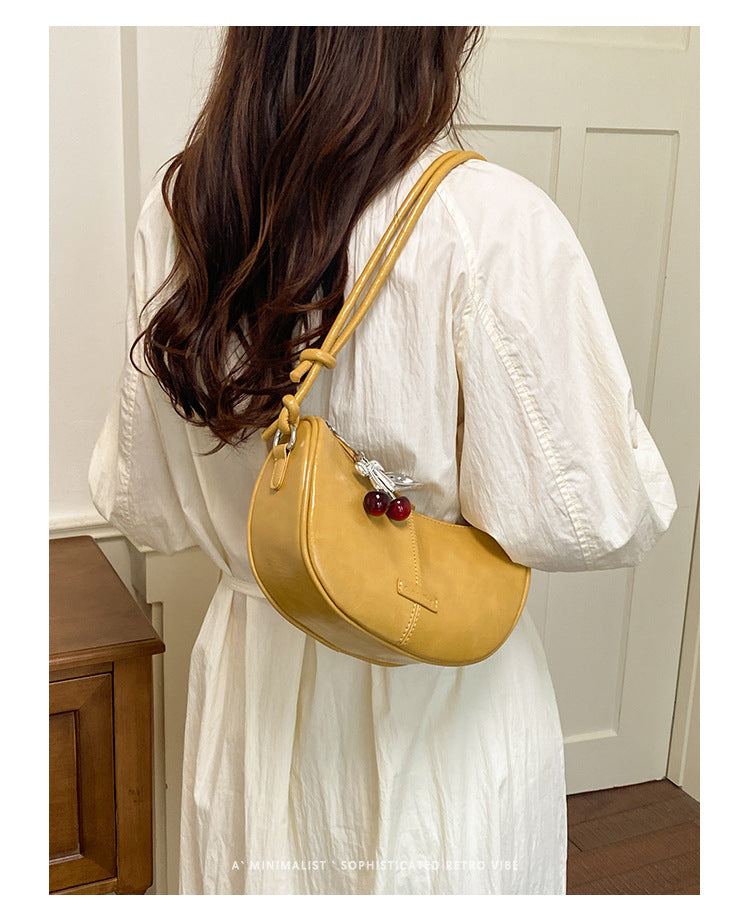 Women's Half Moon Shoulder Bag