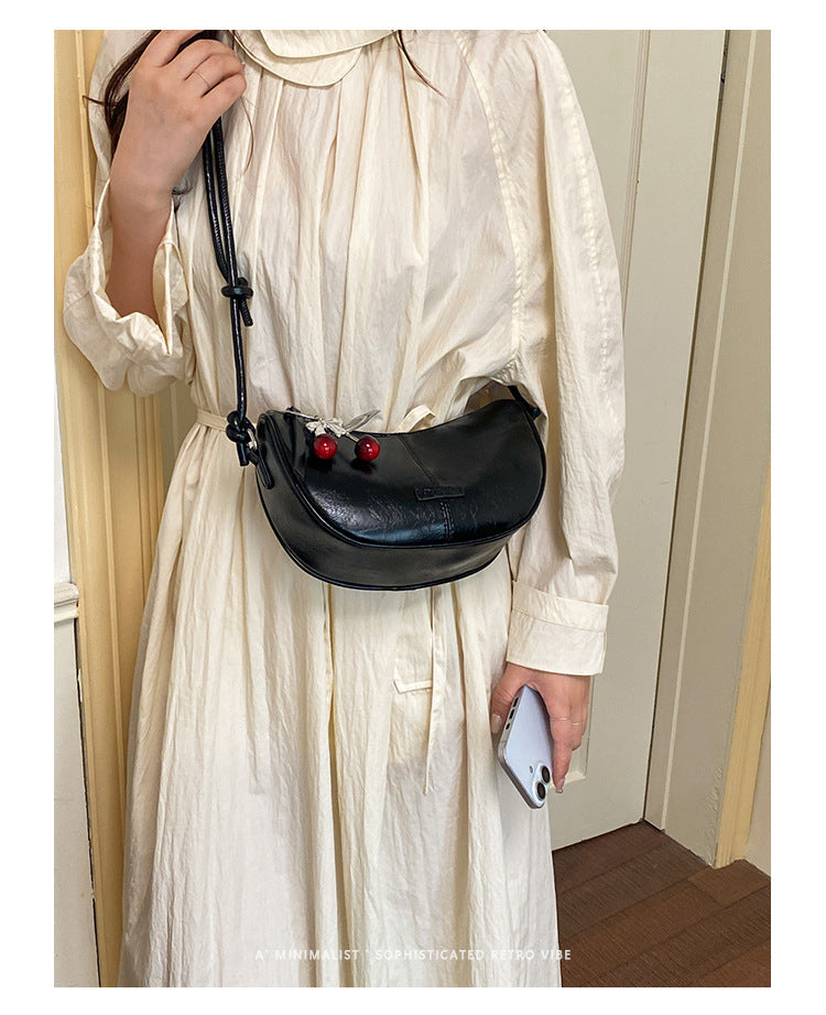 Women's Half Moon Shoulder Bag