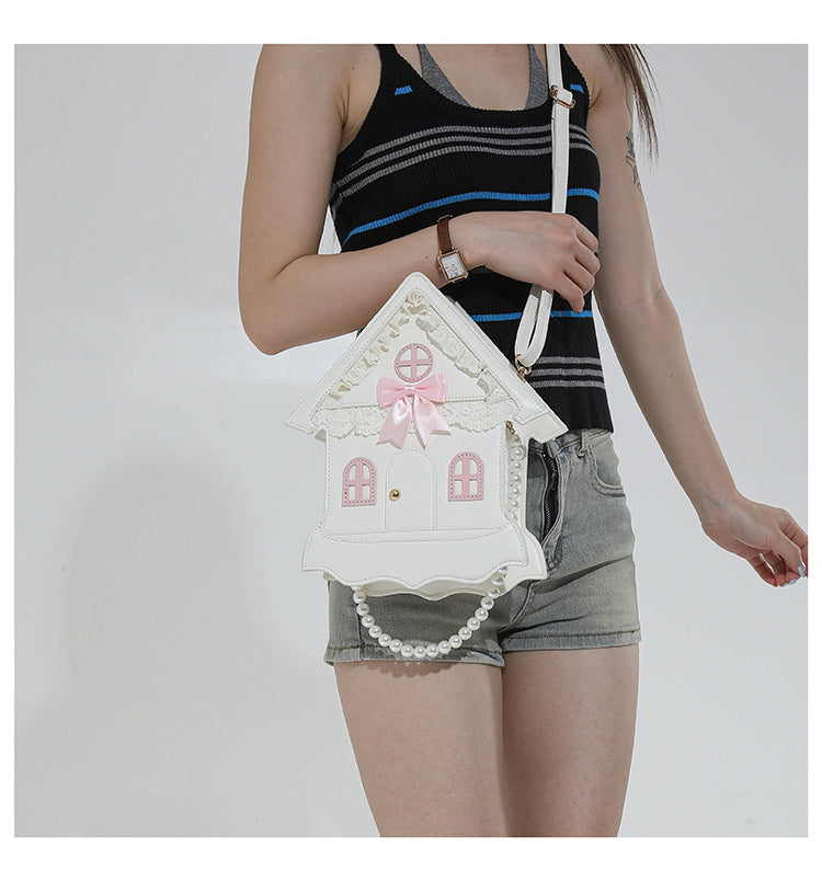House Shaped Crossbody Handbag