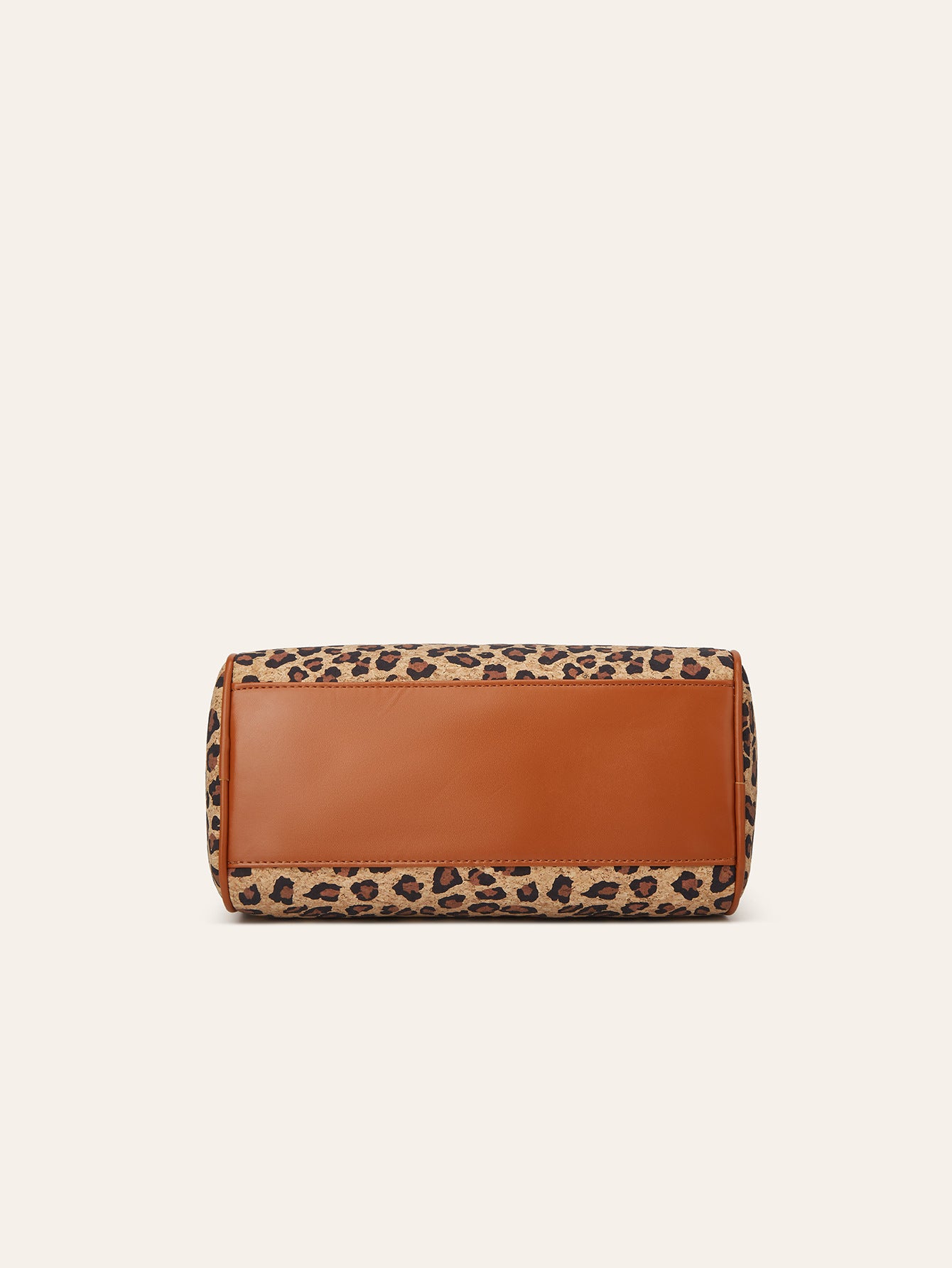 Women's Leopard Print Boston Handbag