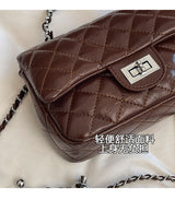 Women's Quilted Chain Strap Shoulder Bag