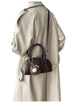 Women's Vintage Brown Shoulder Handbag