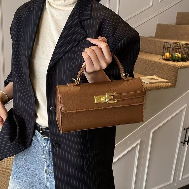 Women’s Structured Top Handle Shoulder Bag