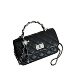 Women’s Quilted Chain Strap Shoulder Bag