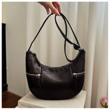Women’s Casual Zip Pocket Shoulder Bag