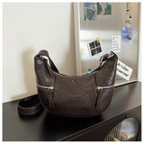Women’s Casual Zip Pocket Shoulder Bag