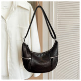 Women’s Casual Zip Pocket Shoulder Bag