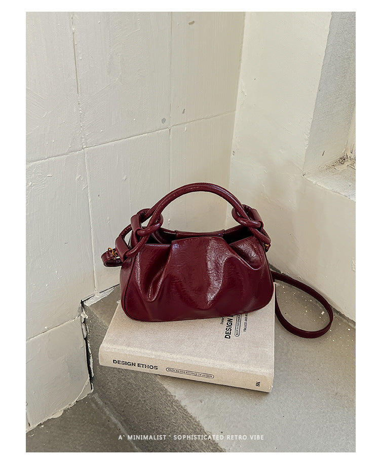 Women’s Mini Ruched Shoulder Bag