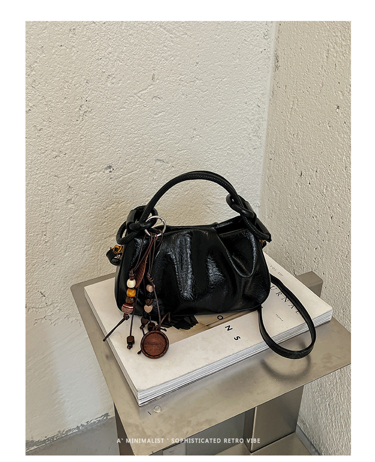 Women’s Mini Ruched Shoulder Bag