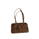 Women’s Leopard Print Shoulder Handbag