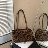 Women’s Leopard Print Shoulder Handbag